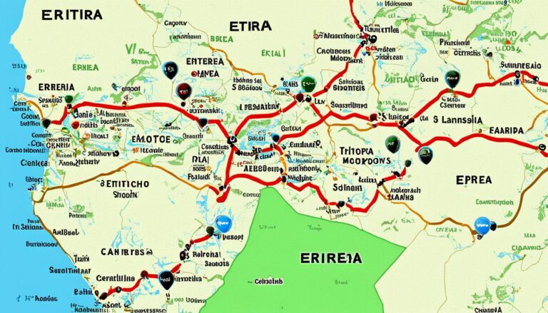 Is Eritrea in Ethiopia?