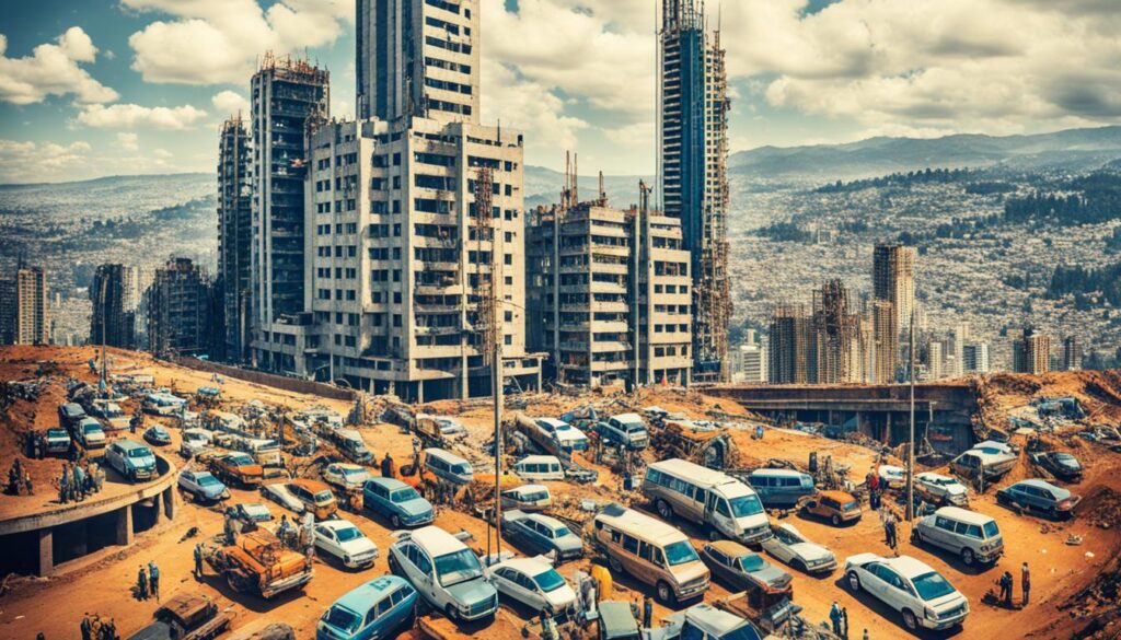economic boom in Addis Ababa