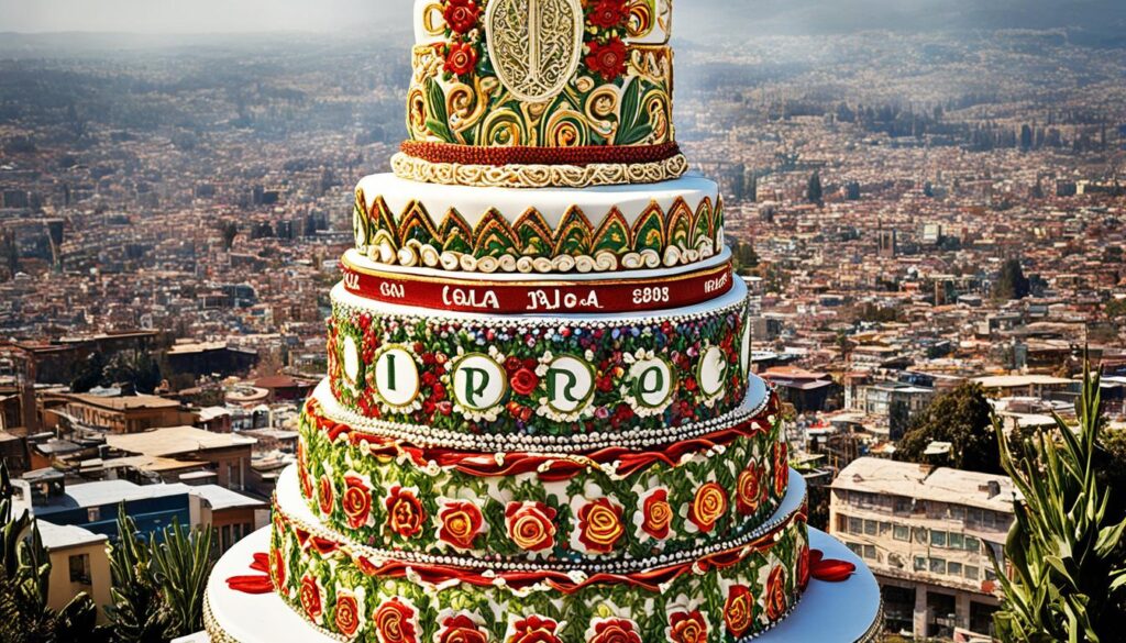 Addis Ababa wedding cake cost