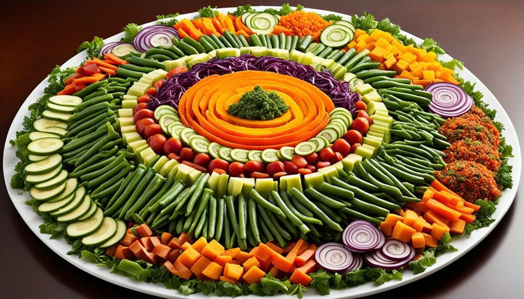 Ethiopian vegetable dishes