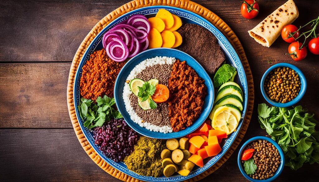 balancing Ethiopian food in a healthy diet
