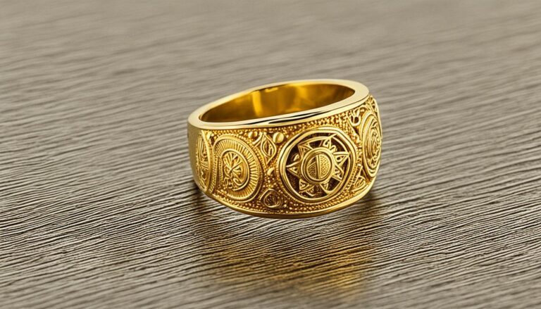 Ethiopian Gold Ring