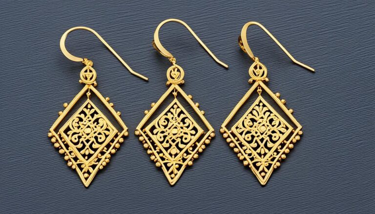 Ethiopian Traditional Gold Earrings