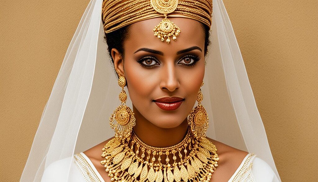 Ethiopian bridal jewelry sets