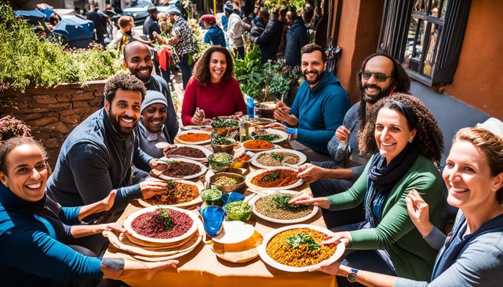Ethiopian dining culture
