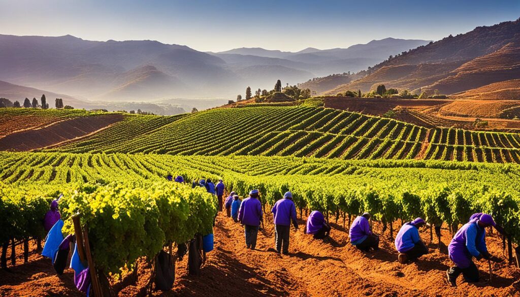 Ethiopian vineyard