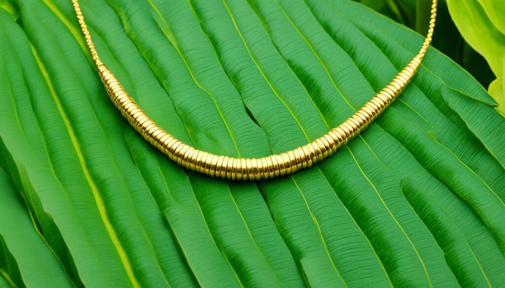 Fairly sourced Ethiopian Gold Necklace