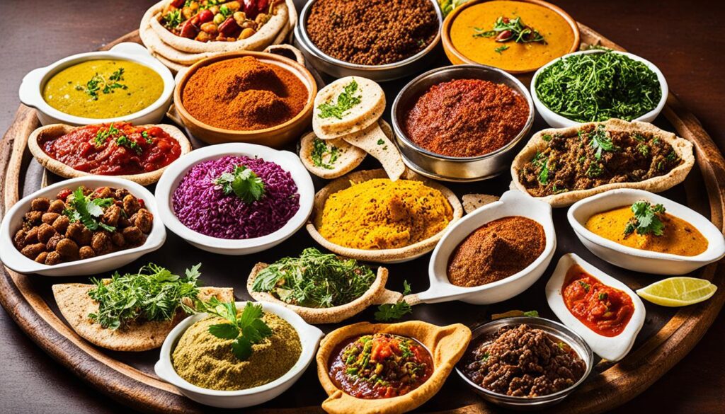 Popular Ethiopian dishes