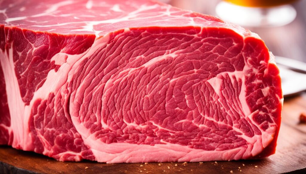 Quality beef for kitfo