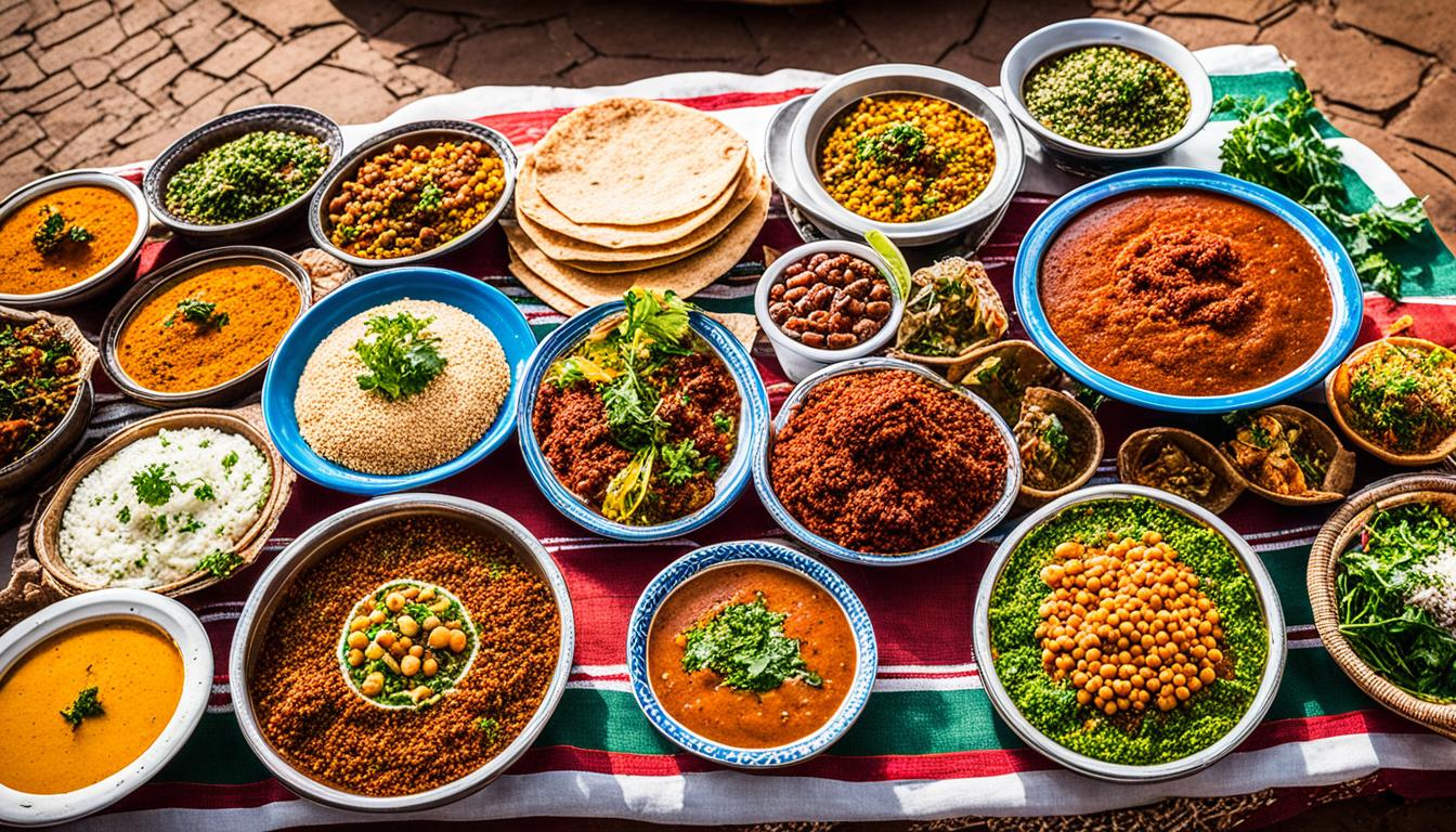 what is typical ethiopian food