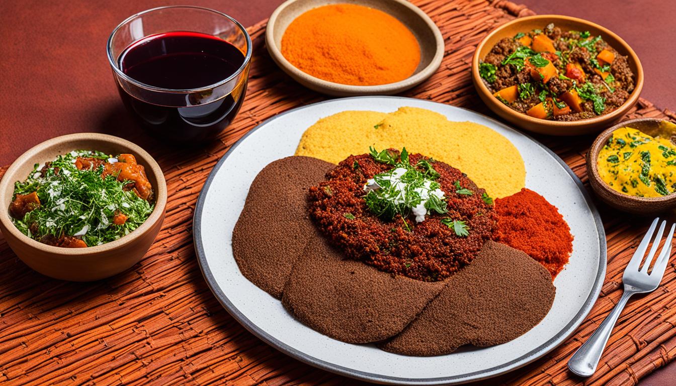 what wine pairs with ethiopian food